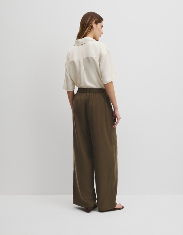 Country Road - Pull-on Cupro Pant