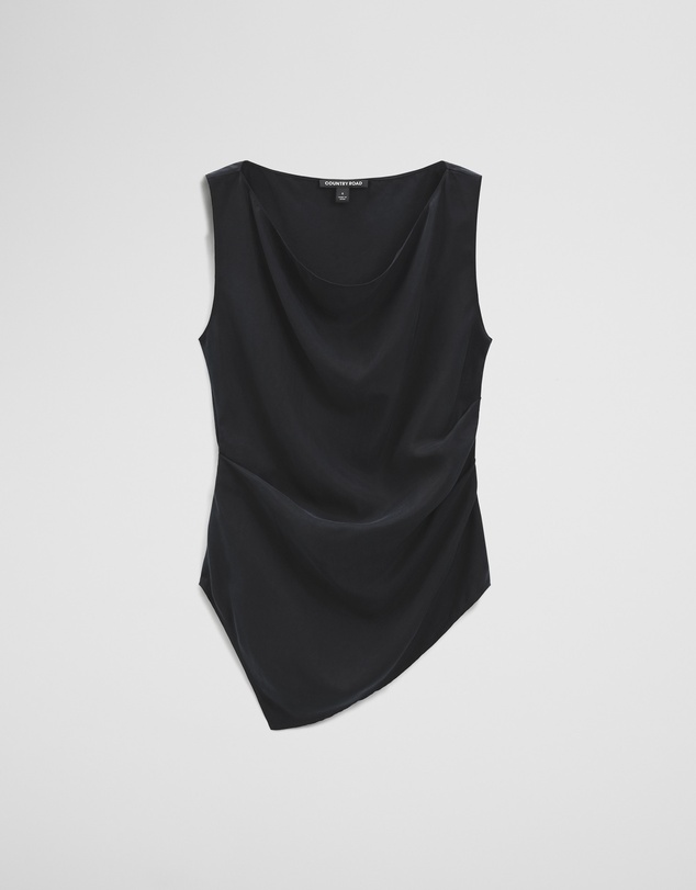 Country Road - Asymmetrical Hem Blouse