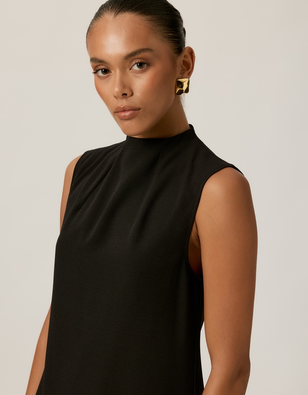 Tussah - Sue Crepe Shift Mini Dress