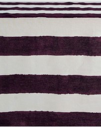 Aura Home - Riviera Stripe Cotton Linen Tablecloth