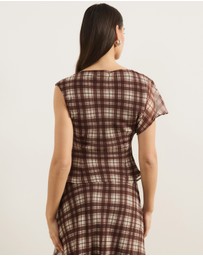 Atmos&Here - Jessica Asymmetrical Printed Top