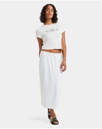 Roxy - Womens Over The Waves Midi SKirt