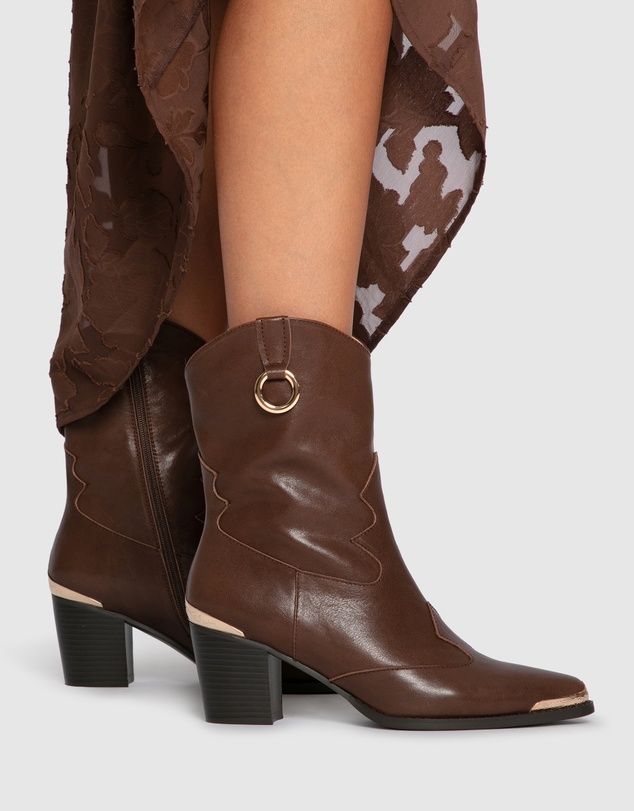 Belle & Bloom - Dallas Western Boot