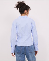 Calli - Hailey Pin Tuck Shirt
