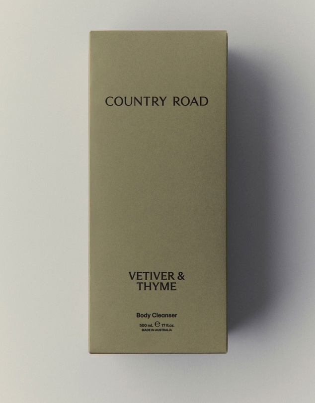 Country Road - Australian Made Vetiver & Thyme Body Cleanser 500ml