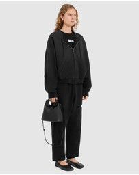 MM6 Maison Margiela - Zip-Up Hooded Sweat Jacket