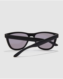 Hawkers Co - HAWKERS - Polarized Black Clear Blue ONE RAW Sunglasses for Men and Women UV400