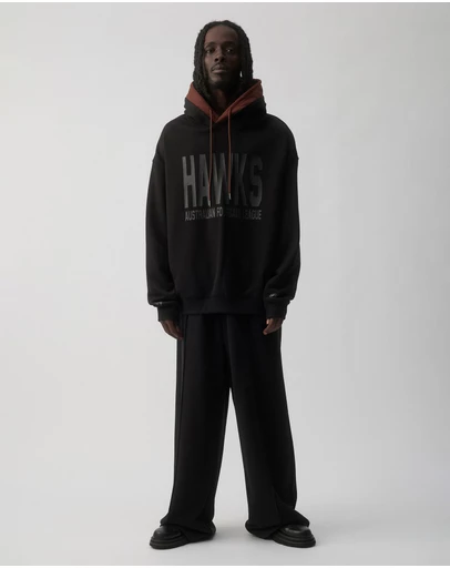 Strateas Carlucci x AFL - Hawthorn Hawks Double Hooded Jumper