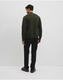 Country Road - Australian Cotton Silk Blend Zip Through Knit Jacket