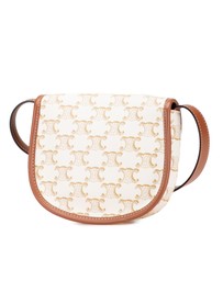 Pre-Loved by Azura Reborn - Pre-Loved Mini Triomphe Coated Canvas Besace Crossbody