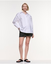 Soon Maternity - Jamie Linen Shorts