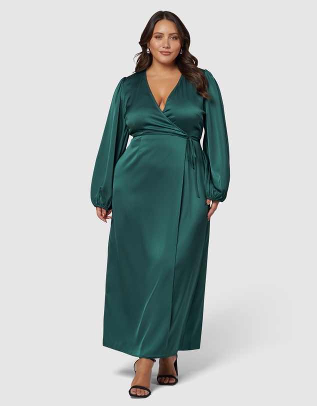 Pink Dusk by Curve Project - Crazy In Love Maxi Dress