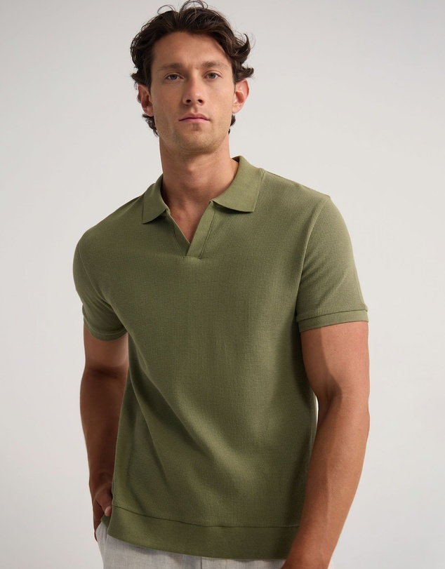 Oxford - Beau Waffle Polo