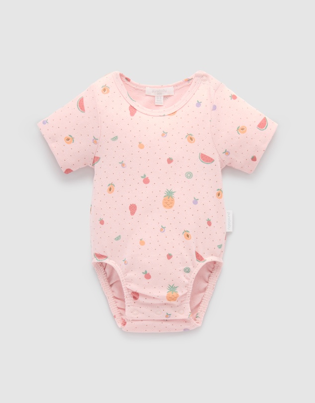 Purebaby - Pointelle Bodysuit -Kids-Babies