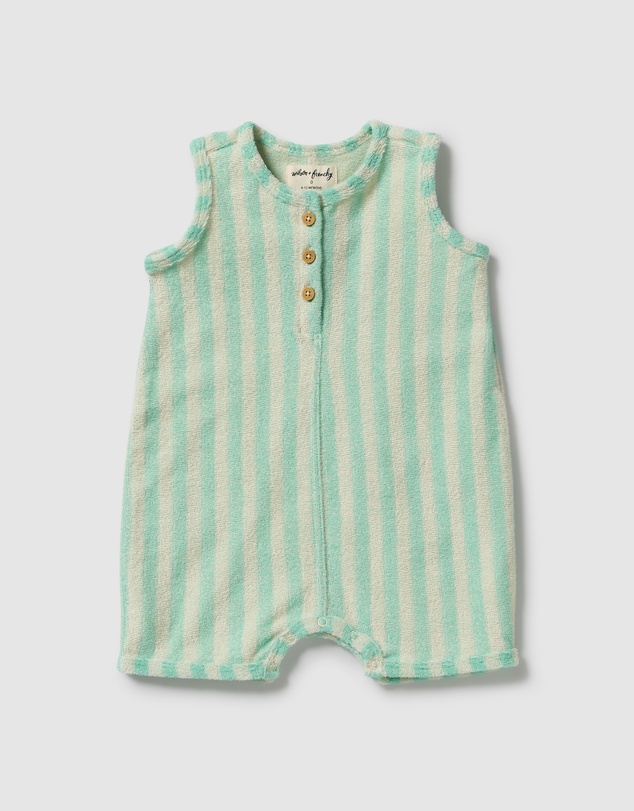 Wilson & Frenchy - Organic Terry Growsuit - Babies