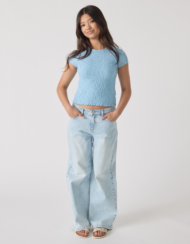 Decjuba Kids - Alessia Textured Top - Kids-Teens