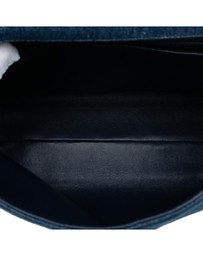 Pre-Loved by Azura Reborn - Pre-Loved CC Denim Kelly Top Handle Bag