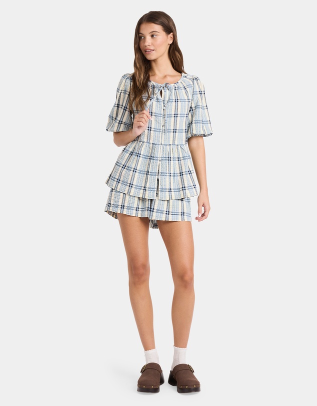 Roxy - Womens Dyland Check Blouse