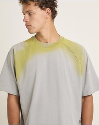 Black Noise White Rain - Liminal Sprayed T-Shirt