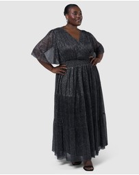 Pink Dusk by Curve Project - Steamy Encounters Maxi Dress
