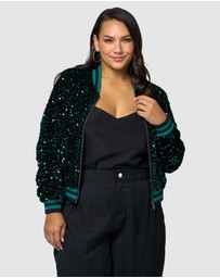 Sunday In The City - Sunday Girl Sequin Bomber
