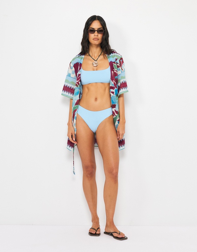 AERE - Lucia Square Neck Bikini Top