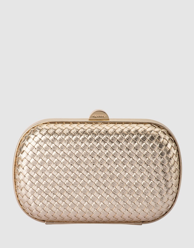 Olga Berg - Ella Woven Clutch
