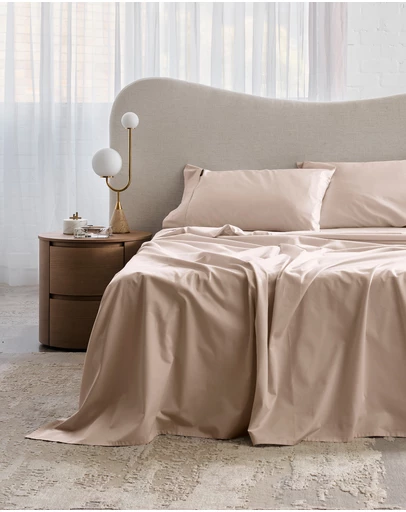 Greg Natale - Jacquard Sheet Set Blush