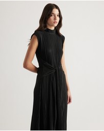 Decjuba - Taylor Tie Waist Maxi Dress