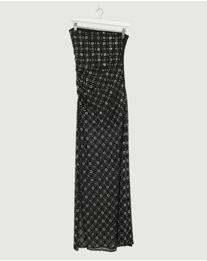 Revibe - Repaired Lover Isadora Strapless Maxi Dress - AU 10
