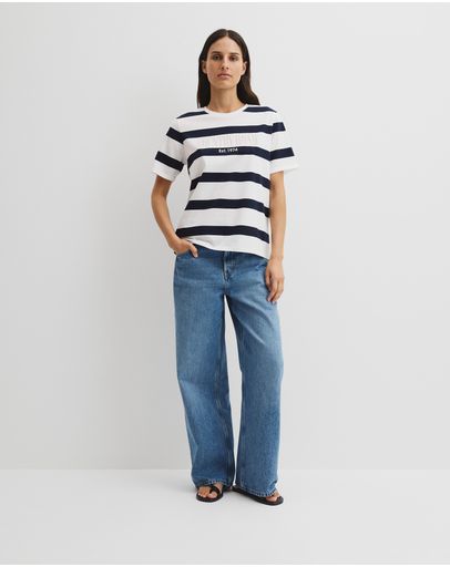 Navy Stripe