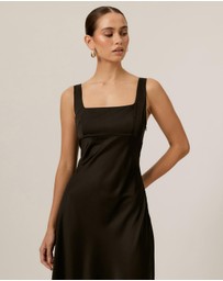 Tussah - Lulu Satin Midi Dress