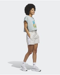 adidas Sportswear - SUMMER ROMANCE GRAPHIC T-SHIRT Womens