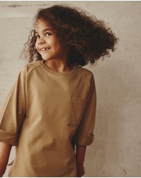 Alfred - Duncan Long Sleeve Top | Khaki