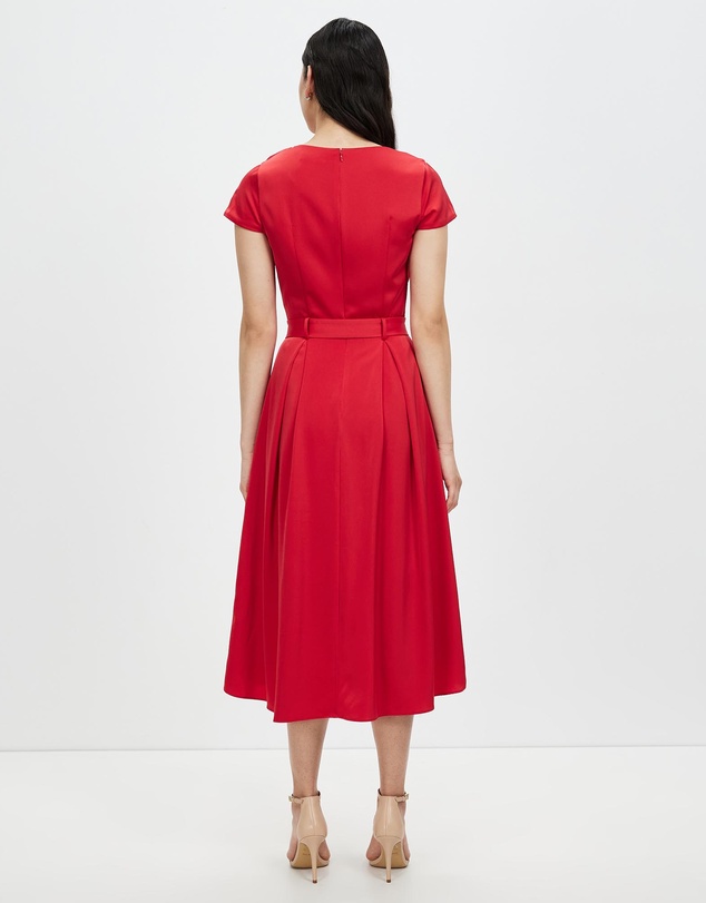 Pink Ruby - Wonderful Moments Cap Sleeve Dress