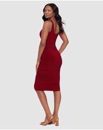 Miraclesuit Shapewear - Regi Bodycon Sleeveless Midi Shaping Dress