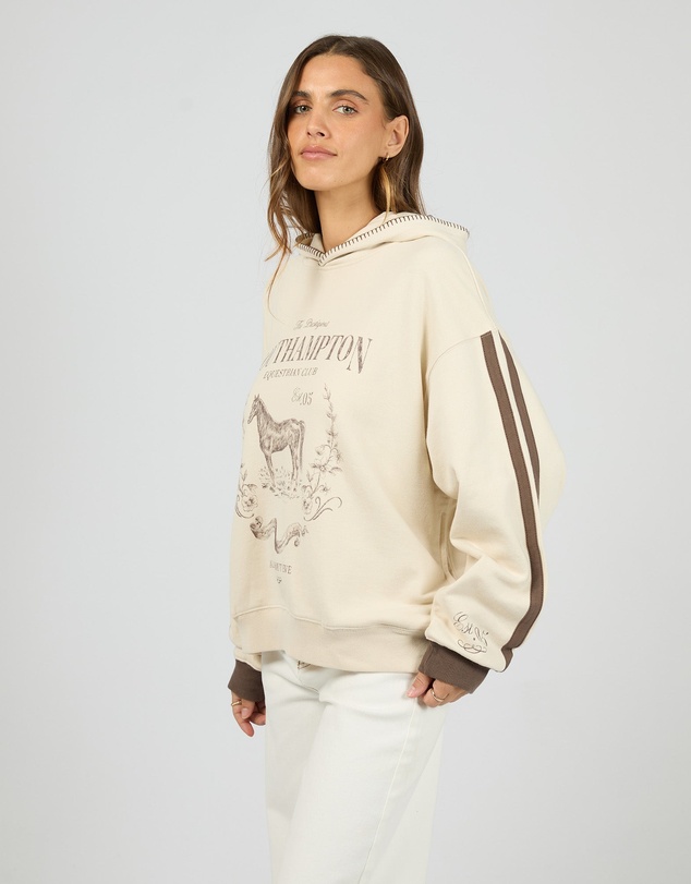 All About Eve - Southampton Box Hoodie Vanilla