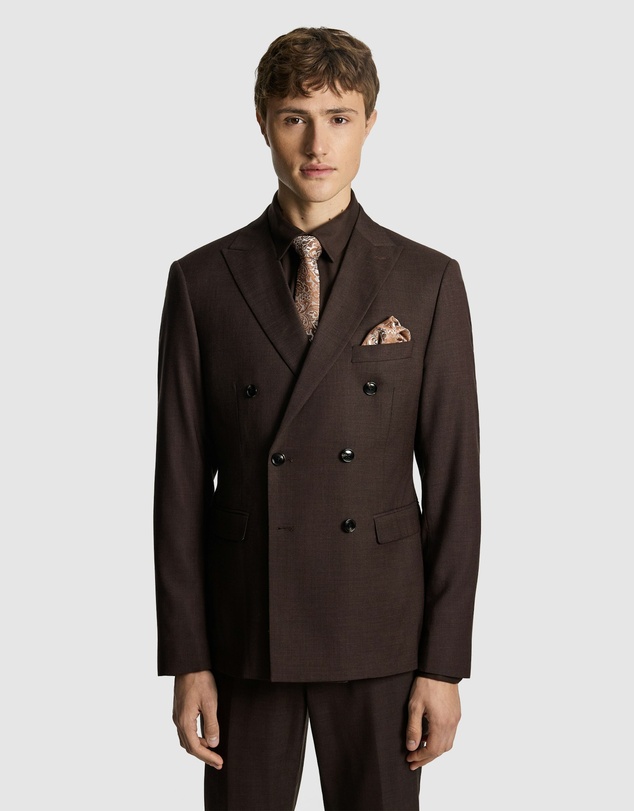 yd. - Luiji Double Breasted Suit Jacket