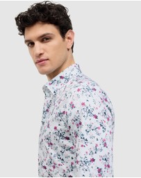 Politix - Fusion Floral Long Sleeve Shirt