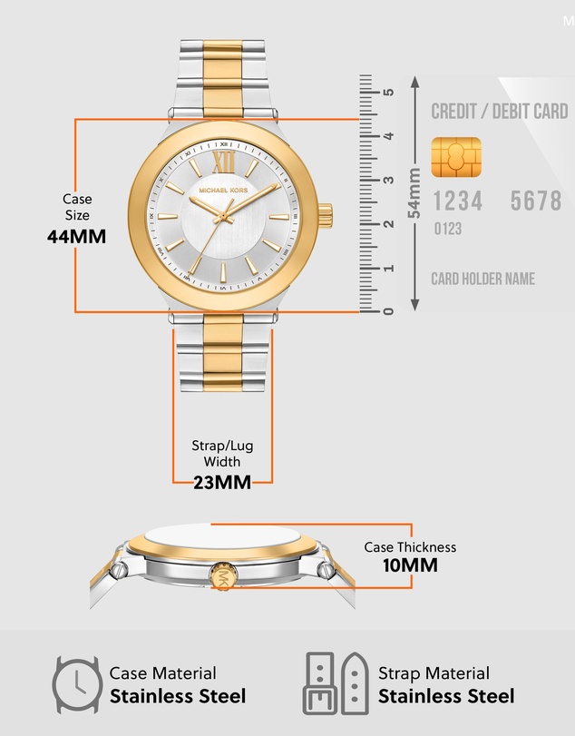Michael Kors - Billie Two Tone Analogue Watch