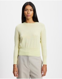 Mcintyre - Polly-Lite Cropped Merino Jumper