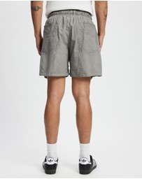 Surrounded By Ghosts - The Andradite Linen Drawstring Shorts