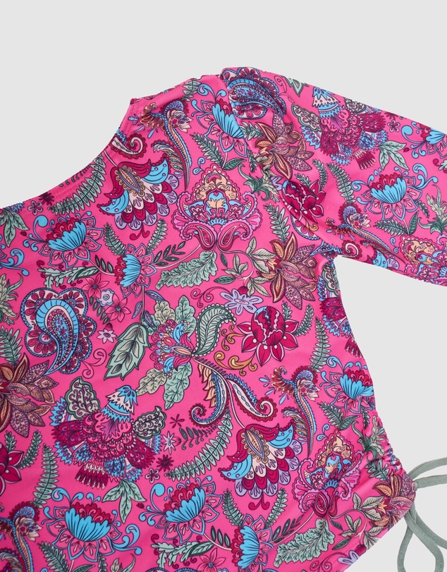 Olga Valentine - Long Sleeve 2-Piece Swim Set