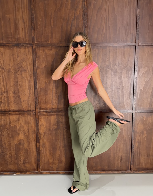 Dazie - Mikey Low Rise Tech Pants