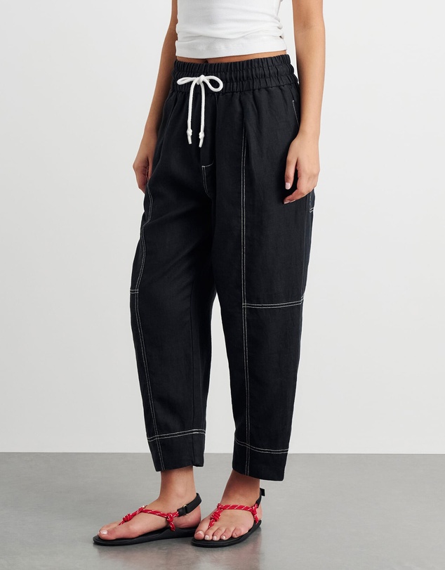 Jag - Sabine Linen Pull On Pant