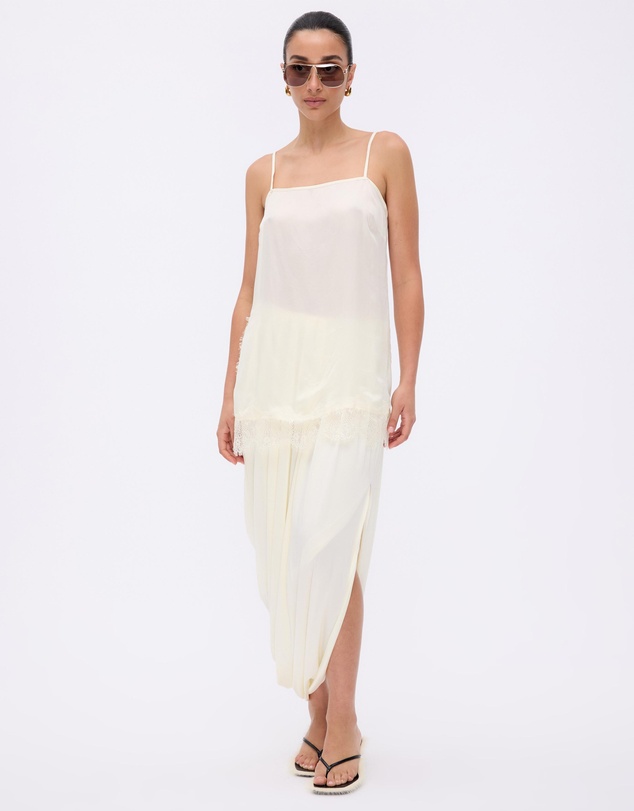 Minima Esenciales - Rue Jersey Asym Gathered Midi Skirt