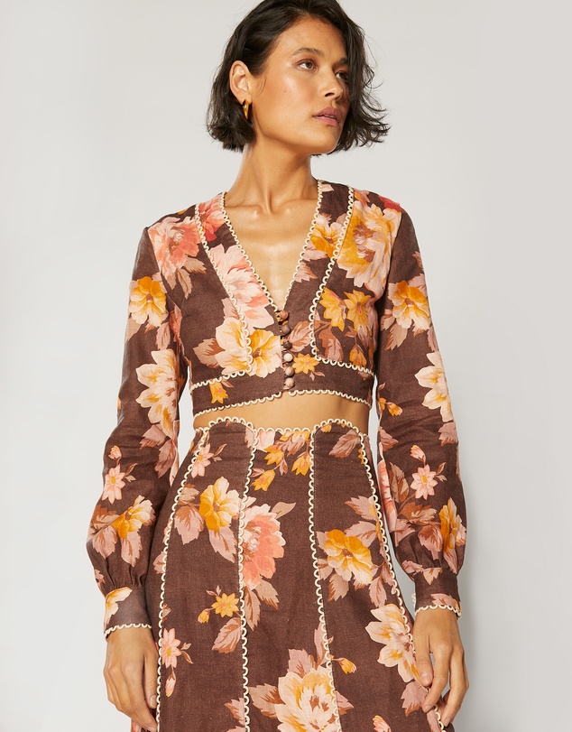 Winona - Dahlia Top