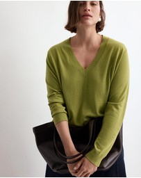 M.N.G - V-Neck Knit Sweater