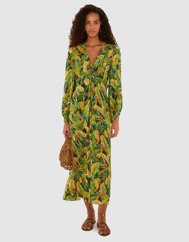 Farm Rio - Long Sleeve Kafthan
