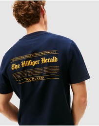 Tommy Hilfiger - Back Logo Jersey Crew Neck T-Shirt